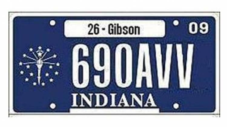 Inmates Won't Be Making Hoosier License Plates