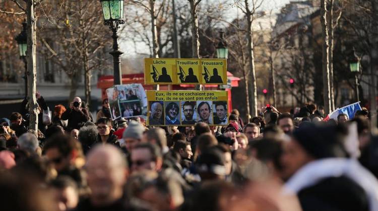 World Leaders Join Unity March In Paris