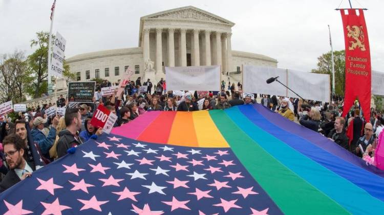 Legal Battle Over Gay Marriage Hits The Supreme Court Tuesday