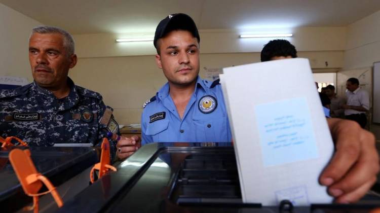 Amid Violence And Without U.S. Troops, Iraq Votes