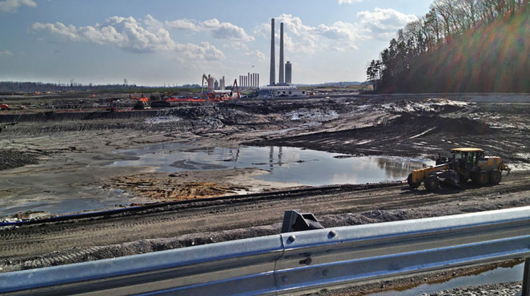 The site of the 2008 Tennessee Valley Authority Kingston Fossil Plant coal ash spill three years later.  - Appalachian Voices/Flickr