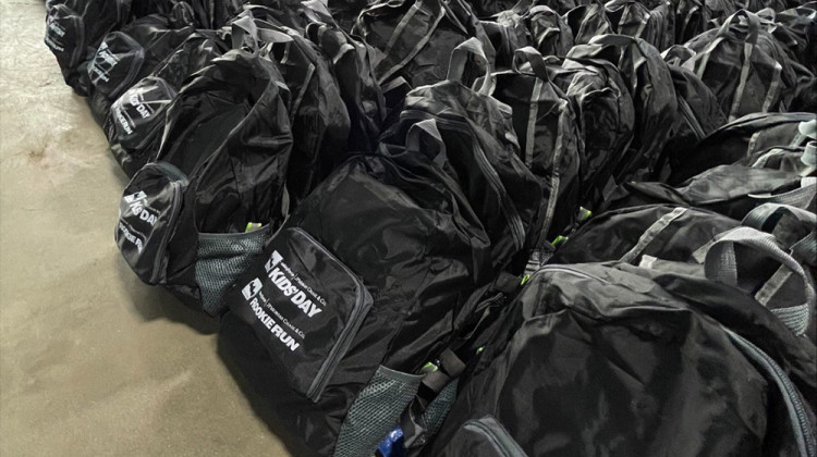 More than 3,000 backpacks are being delivered to about 40 youth-serving organizations in Marion County. - Courtesy 500 Festival via Facebook