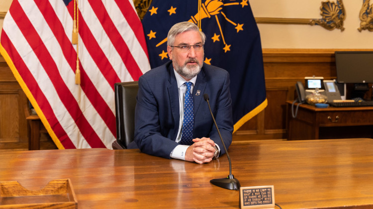 Gov. Eric Holcomb announced in a statewide address he will end all statewide COVID-19 restrictions on April 6. - Courtesy of the governor's office