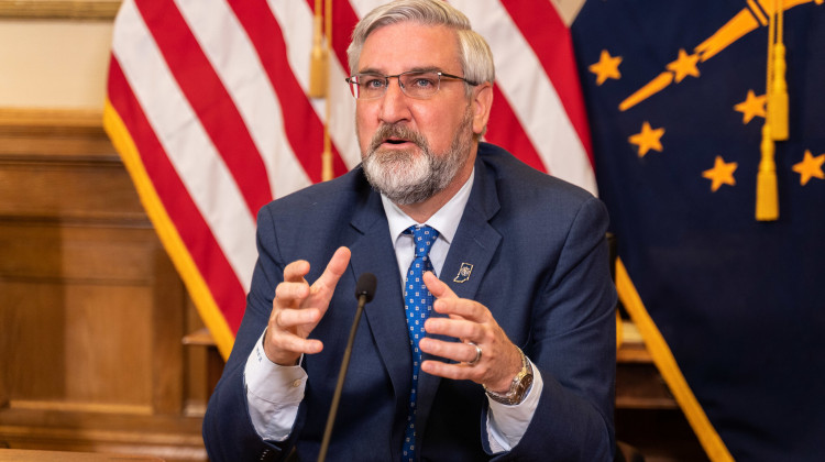 Gov. Eric Holcomb announced in a statewide address he would rescind all statewide COVID-19 restrictions, effective April 6.  - Courtesy of the governor's office