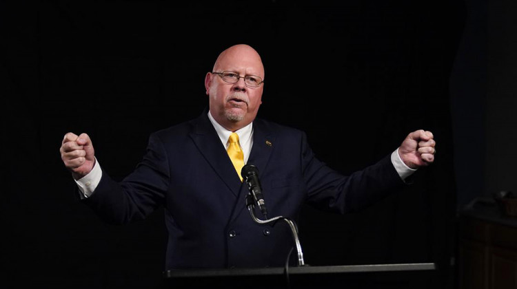 Libertarian candidate Donald Rainwater (pictured) was particularly sharp in his criticisms of Republican Gov. Eric Holcomb at the second 2020 Indiana gubernatorial debate.  - Darron Cummings/Associated Press