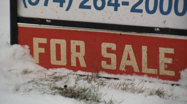 National numbers match what Indiana realtors are seeing, and that affects how quickly houses are selling. - FILE: WTIU/WFIU News