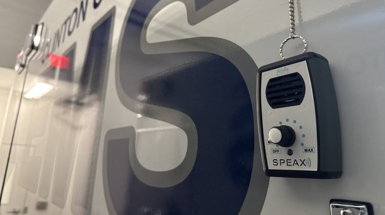 Clinton County EMS says it's first in nation to use device helping patients talk while hooked up to breathing machines