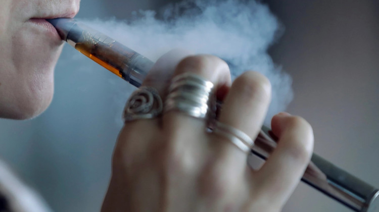 Many parents are aware of the dangers of secondhand smoking for their kids. But some may not know that exposure to the liquids used in vapes and e-cigarettes can be even more dangerous to young children. - Tony Dejak / AP