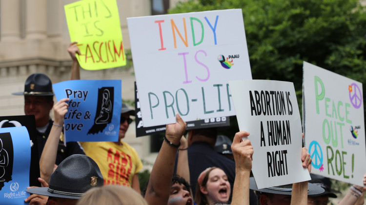 Senate President Pro Tem Rodric Bray (R-Martinsville) called Republican state lawmakers' legislation to ban abortion the “most difficult, polarizing issue that we face in a generation.” - (Eric Weddle/WFYI)