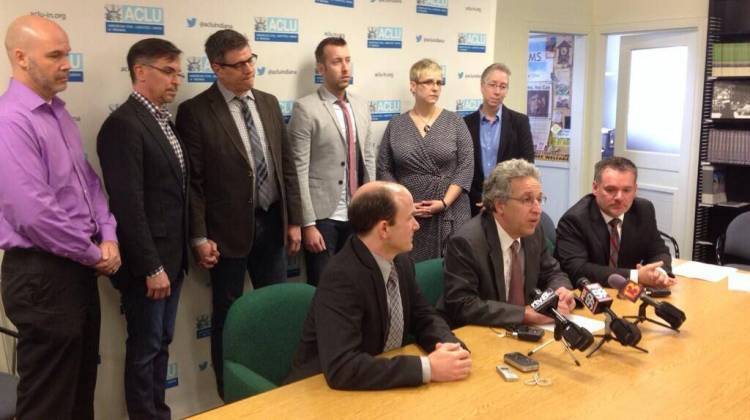 Suits Challenge Indiana's Same-Sex Marriage Ban