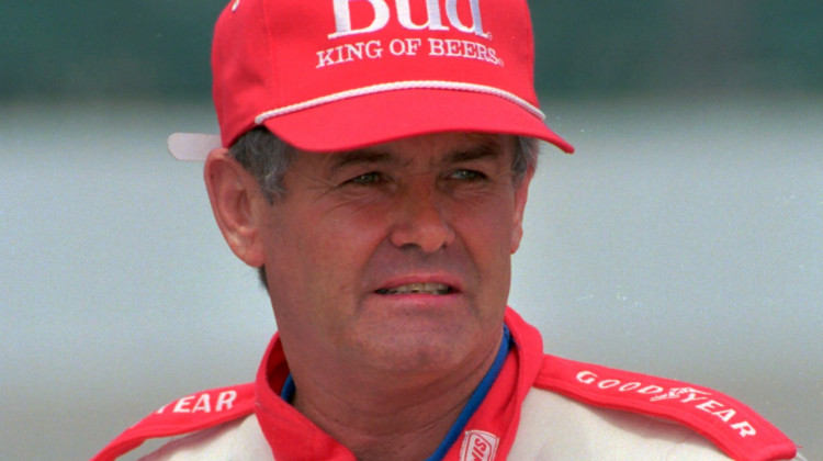 Formula 1 race car driver Al Unser is seen in 1993. Unser, one of only four drivers to win the Indianapolis 500 a record four times, died Thursday, Dec. 9, 2021, following years of health issues. He was 82. (AP Photo, File)