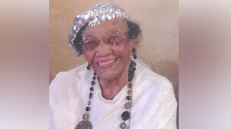 Anna Garrett of Indianapolis died on May 27, two months short of her 113th birthday, according to Lavenia & Summers Funeral Home. - Lavenia & Summers Funeral Home