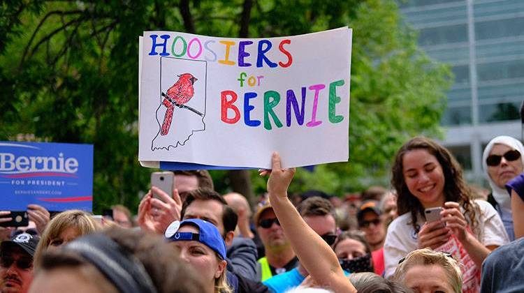 Sanders Brings In New Voters, Indiana Democrats Work To Keep Them
