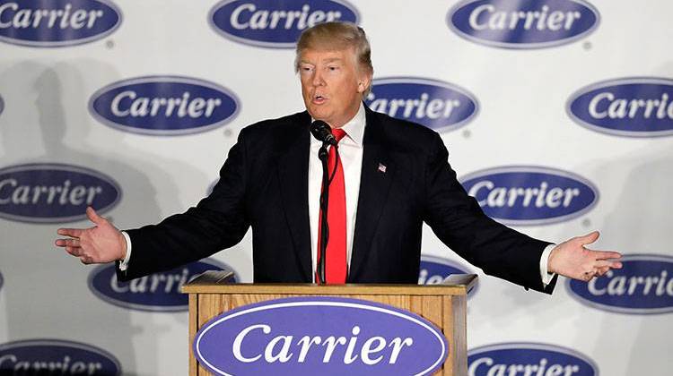 Trump Download Comp Tag as... Cancel Apply Back to search results3of30,772 results TRUMP Overview Download now President-elect Donald Trump speaks at Carrier Corp Thursday, Dec. 1, 2016, in Indianapolis. - AP Photo/Darron Cummings