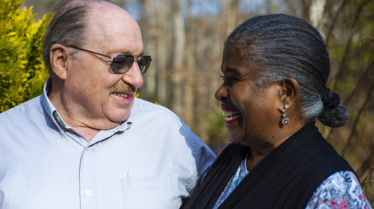 Paul Fleisher and his wife Debra are seen Monday, Dec. 5, 2022, at their home in Henrico County, Va. The Fleisher's have been married since 1975, seven years after the U.S. Supreme Court struck down laws prohibiting interracial marriage in the landmark case Loving v. Virginia. - AP News