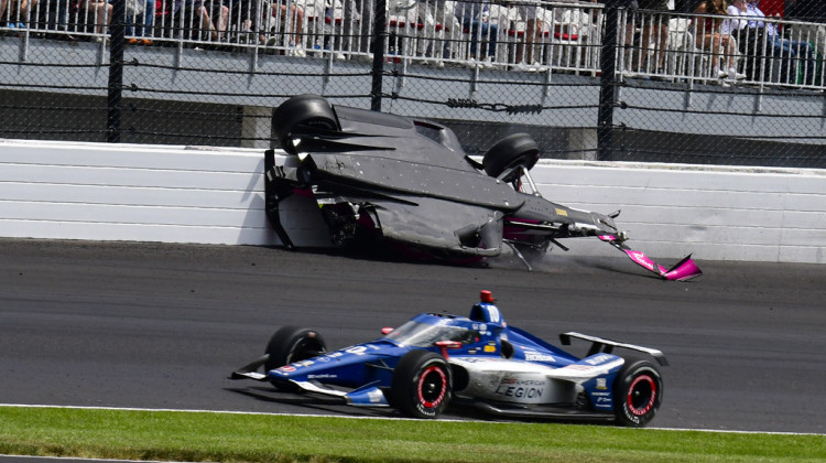 Penske: IndyCar certain to investigate wheel that flew over stands after Indy 500 wreck