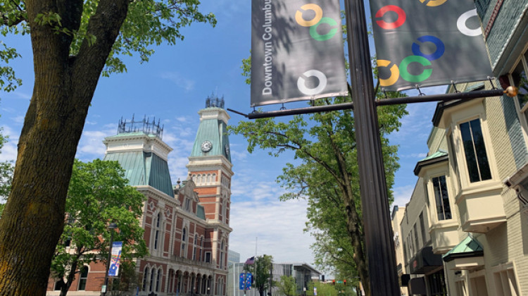 Columbus Mayor Jim Lienhoop said the city has shut down one drinking water well that had PFOA levels much higher than the others in the hope it will bring the levels in the treated water down. - Joe Hren/WTIU