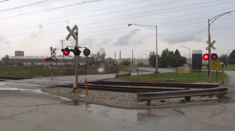 ArcelorMittal's Burns Harbor facility. - Tyler Lake/WTIU