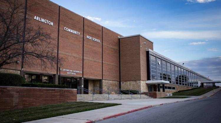 Thrival Academy will relaunch in the Arlington Middle School building in mid-2020. Arlington High School closed in 2018.  - Brian Paul / WFYI News