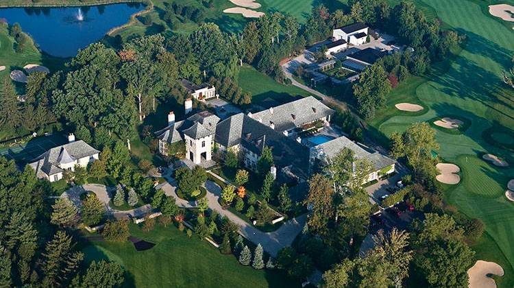 The 107-acre Asherwood estate in Carmel is the former home of philanthropist Bren Simon and her late husband Mel Simon, cofounder of Simon Property Group. - Photos courtesy The Great American Songbook Foundation