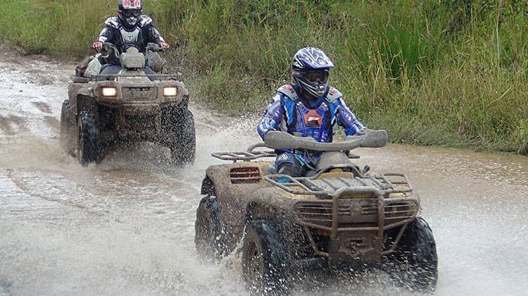 The measure requiring minors to wear helmets while riding ATVs takes effect July 1. - public domain
