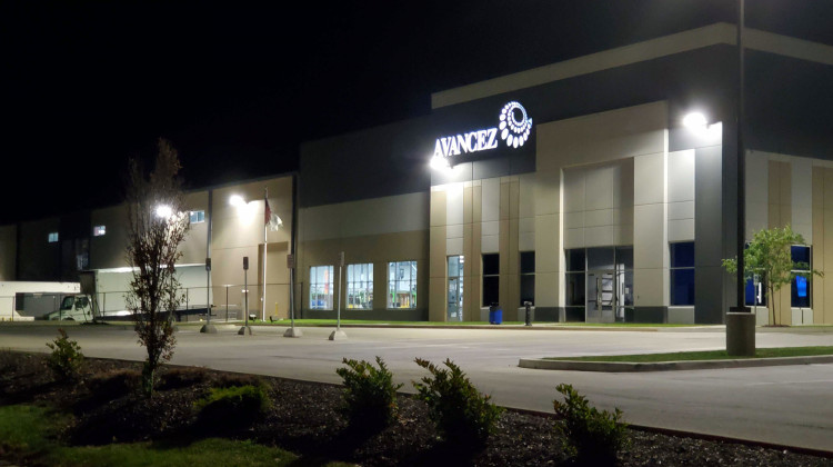 Avancez sits across the street from GM’s Fort Wayne Assembly plant. The manufacturing plant ceased operations once the strike began. - Samantha Horton/IPB News