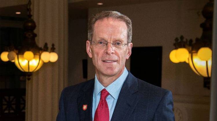 Geoff Mearns was appointed the 17th president of Ball State University.