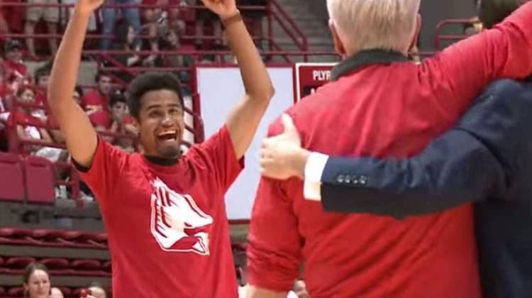Ball State Freshman Hits Half-Court Shot For Free Tuition
