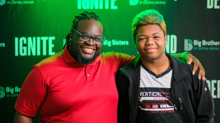 Joshua Lazenby and Xavier are one of many mentor/mentee matches at Big Brothers Big Sisters of Central Indiana. - Photo provided by Big Brothers Big Sisters of Central Indiana