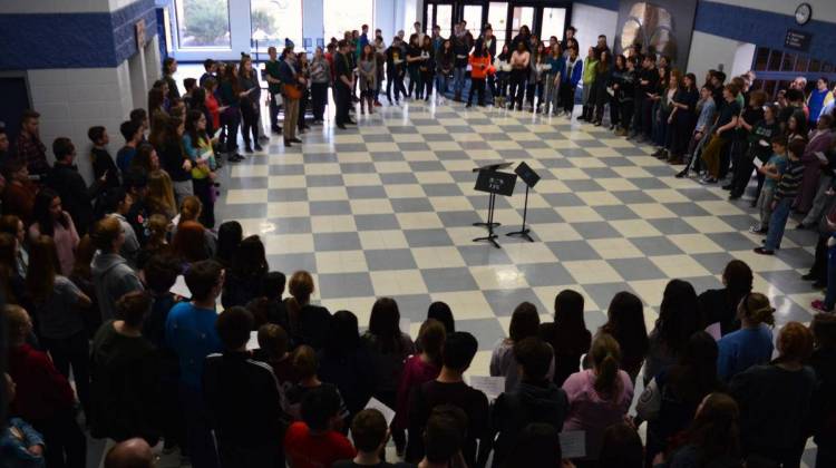 Students Stage Walkout Across Indiana