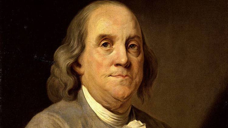 Portrait of Benjamin Franklin by Joseph Duplessis circa 1785 - National Portrait Gallery, Washington