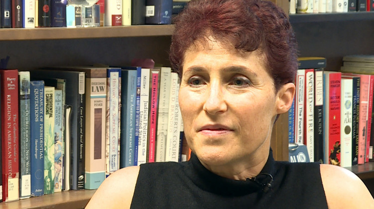 Beth Cate is an associate professor at Indiana University with a background in data and privacy security. (Jeanie Lindsay/IPB News)