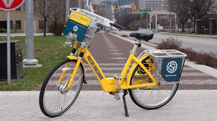 Courtesy Indiana Pacers Bikeshare