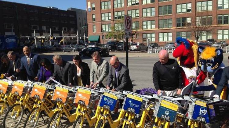 Pacers Bikeshare Up And Running