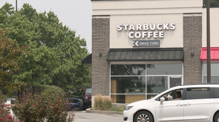 The Bloomington Starbucks location's workers will likely have to hold a vote with the National Labor Relations Board to get union recognition.  - Devan Ridgway/WTIU