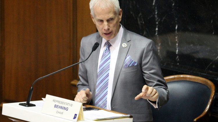 Rep. Bob Behning (R-Indianapolis) chairs the House Education committee. - Lauren Chapman/IPB News