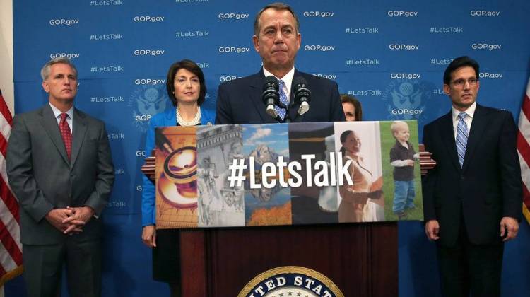 Obama Calls Boehner To Say He'll Negotiate -- Later