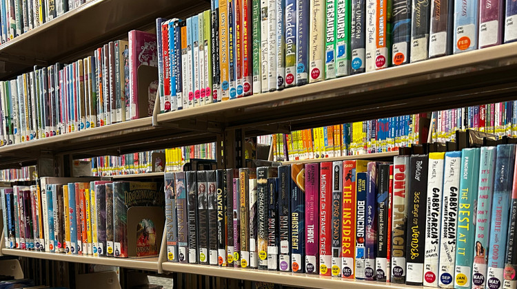 The Indiana law bars public school employees from using a book’s educational value as a defense against charges they distributed harmful material to minors. - Eric Weddle / WFYI