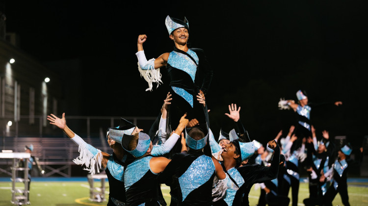 Marching music’s “major league” takes over downtown Indy