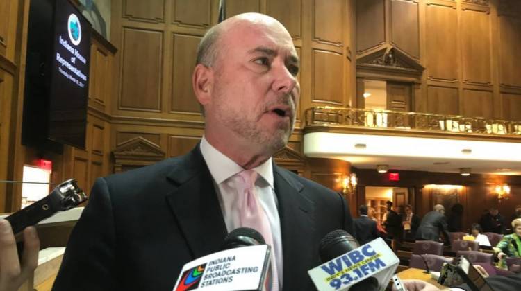 House Speaker Brian Bosma (R-Indianapolis) says judges can already consider a criminalâ€™s motivation during sentencing. But he says the state needs a specific hate crimes bill. - Brandon Smith/IPB