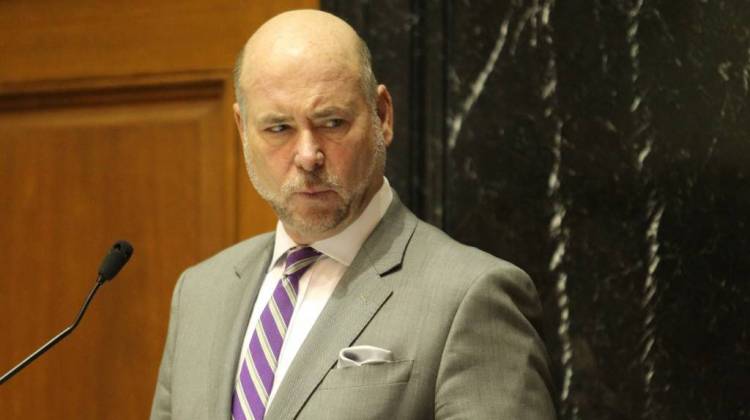 House Speaker Brian Bosma (R-Indianapolis) says members of the GOP caucus - many of whom represent rural areas - had concerns with the township reform bill. - Lauren Chapman/IPB News