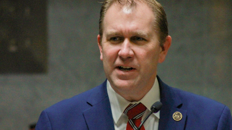 Sen. Brian Buchanan (R-Lebanon) is the author of SB 295, which aims to provide greater transparency at the Indiana Economic Development Corporation. - Brandon Smith/IPB News