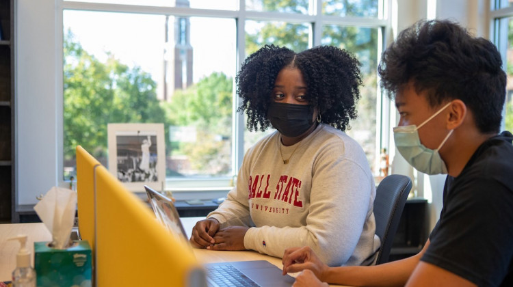 Ball State's counseling center saw a surge in students asking for help in fall of 2019, then a decrease in fall 2020. - Ball State University/Facebook