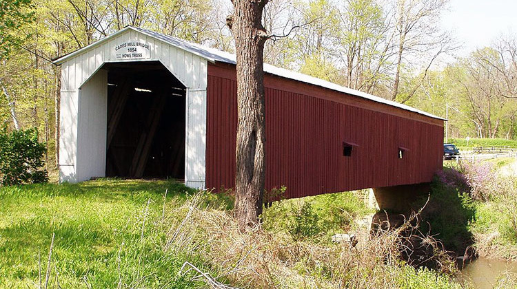 The Cades Mill bridge near the Fountain County community of Steam Corner - Chris Light/CC-BY-SA-4.0