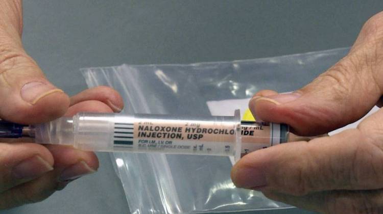 The ISDH offers an interactive map to find organizations that distribute naloxone to community members. - James Vavrek