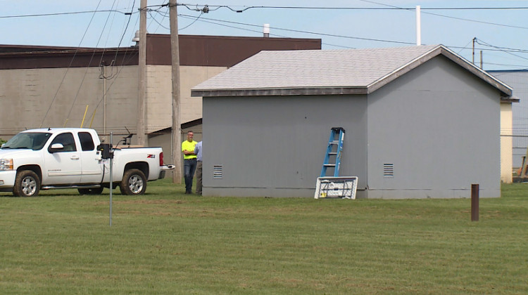 The Amphenol site in Franklin, Indiana. - Steve Burns/WTIU