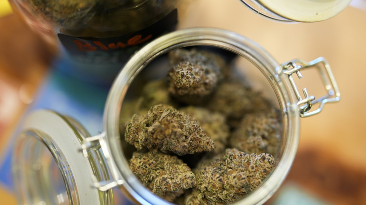 Subzero cannabis is displayed at Home Grown Apothecary, Friday, April 19, 2024, in Portland, Ore. - Jenny Kane / AP Photo