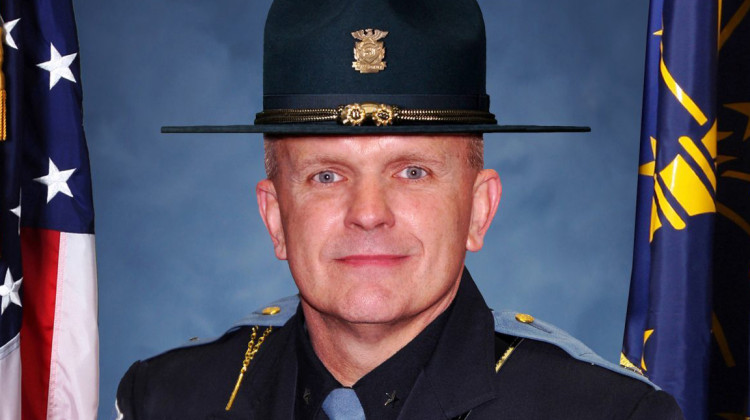 Superintendent Doug Carter - Courtesy of the Indiana State Police