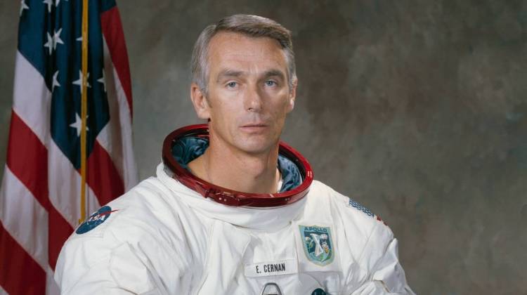 Gene Cernan Dies, Leaving Marks On Purdue And The Moon - courtesy NASA