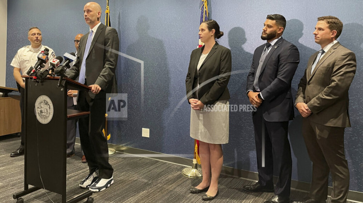 The Marion County Prosecutor's office has filed charges against an Indianapolis man for the shooting in downtown Indianapolis that killed a Dutch soldier and wounded two others. - AP Photo/Arleigh Rodgers